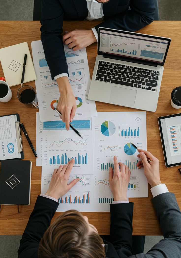 Reunión profesional de consultoría contable